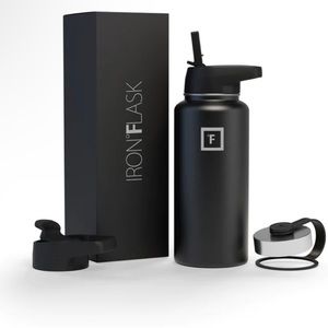 Iron Flask (Black) 32oz